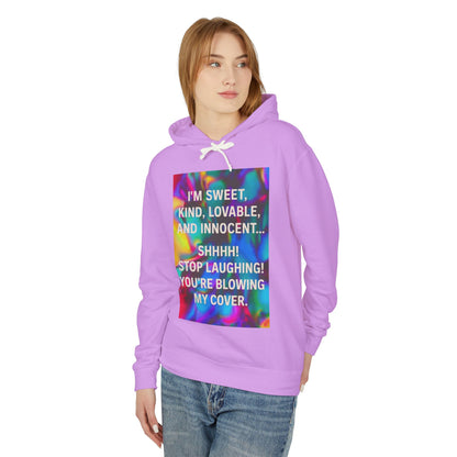 Blowing My Cover Unisex Lightweight Hoodie