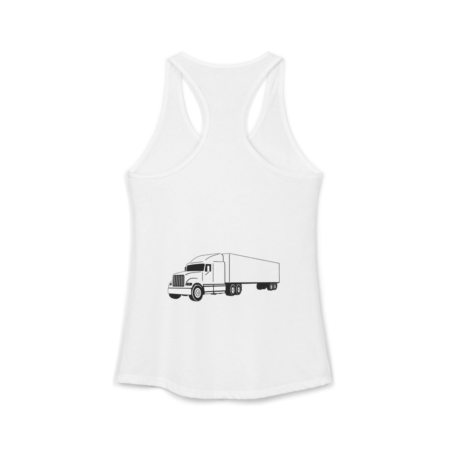 Semi Truck Women's Racerback Tank