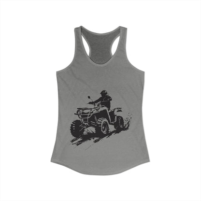 Slingin' Mud Quad Women's Racerback Tank