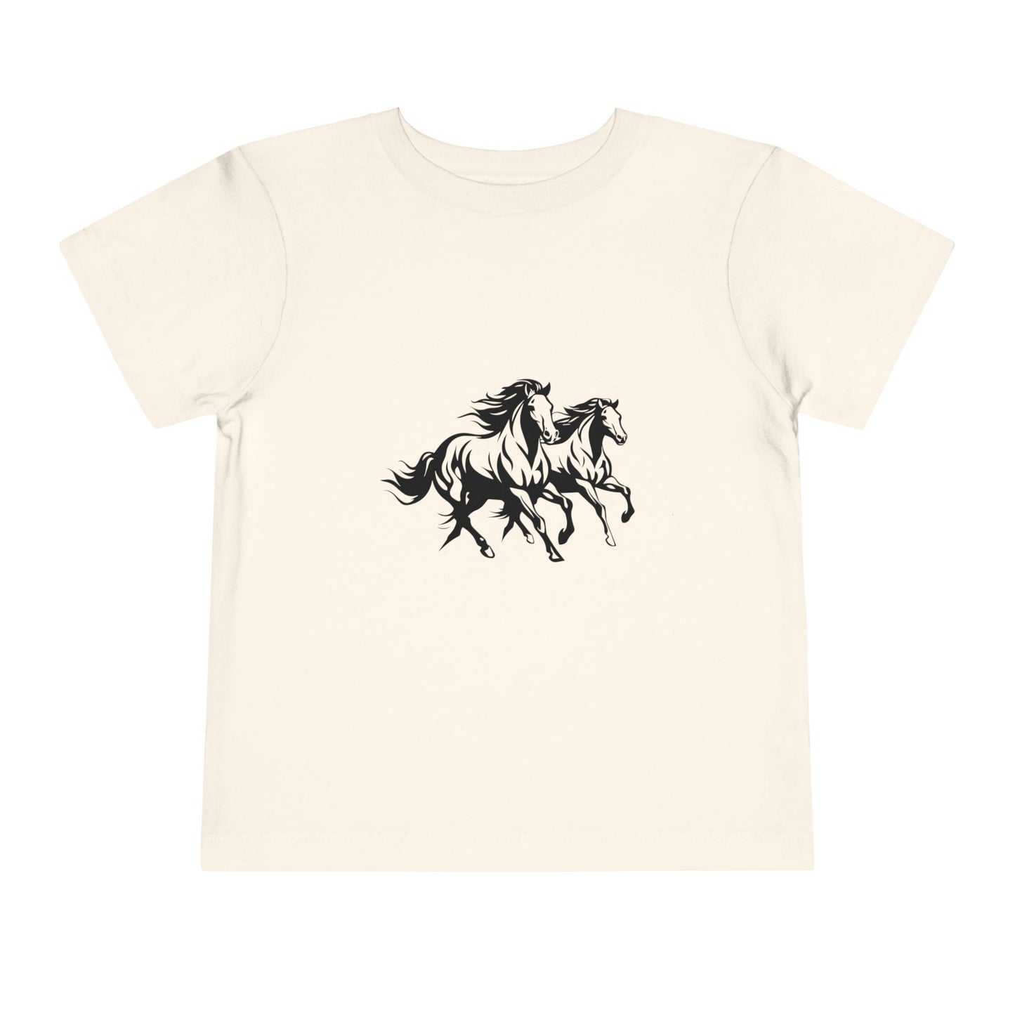 Horsin' Around Toddler Unisex Short Sleeve Crewneck Tee
