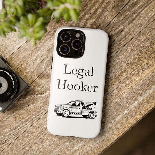 Legal H**ker Wheel Lift Tow Truck iPhone Case