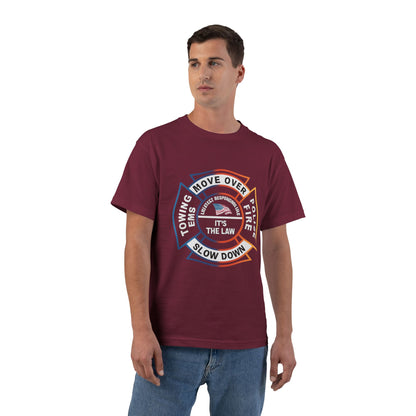 Let First Responders Live Men's Short-Sleeve Crewneck Tee