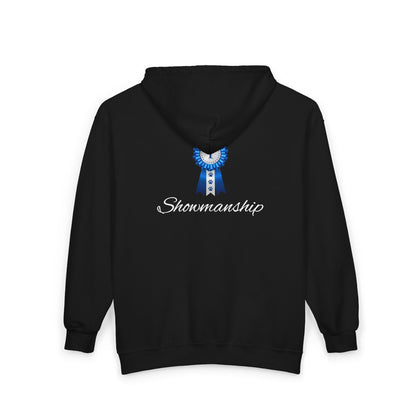 Junior Showmanship Unisex Full Zip Hoodie