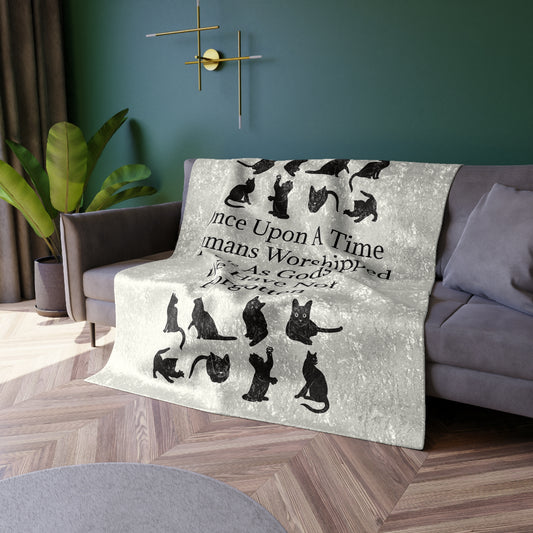 Once Upon A Time Crushed Velvet Blanket