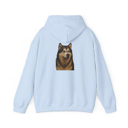 Malamute Head Unisex Hoodie