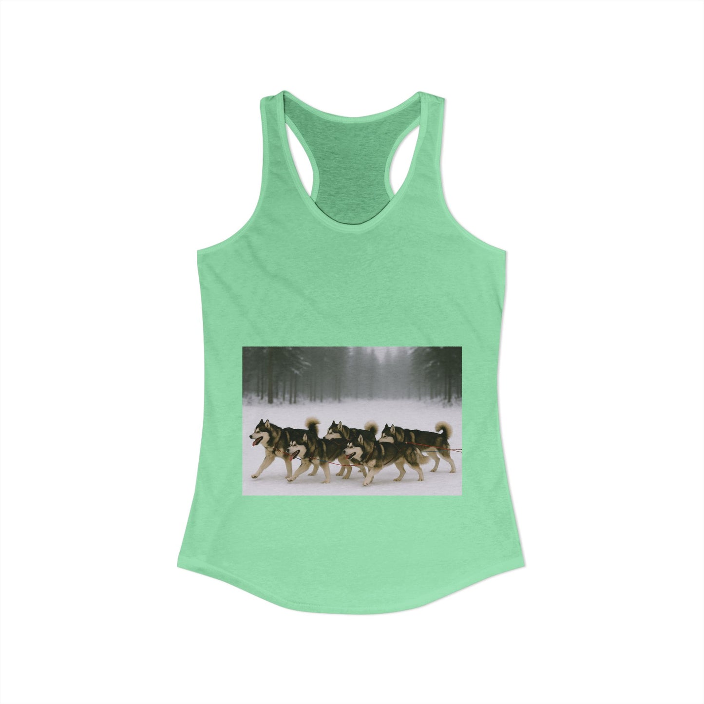 Mush On Women's Racerback Tank