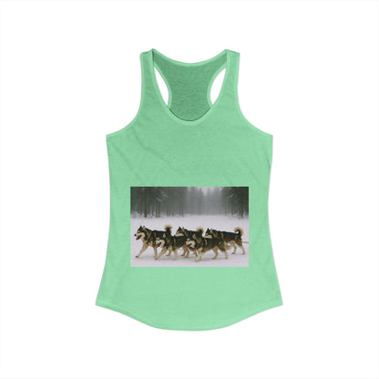Mush On Women's Racerback Tank