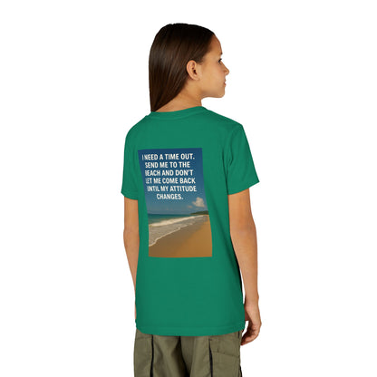 Time Out Youth Unisex Short Sleeve Crewneck Tee