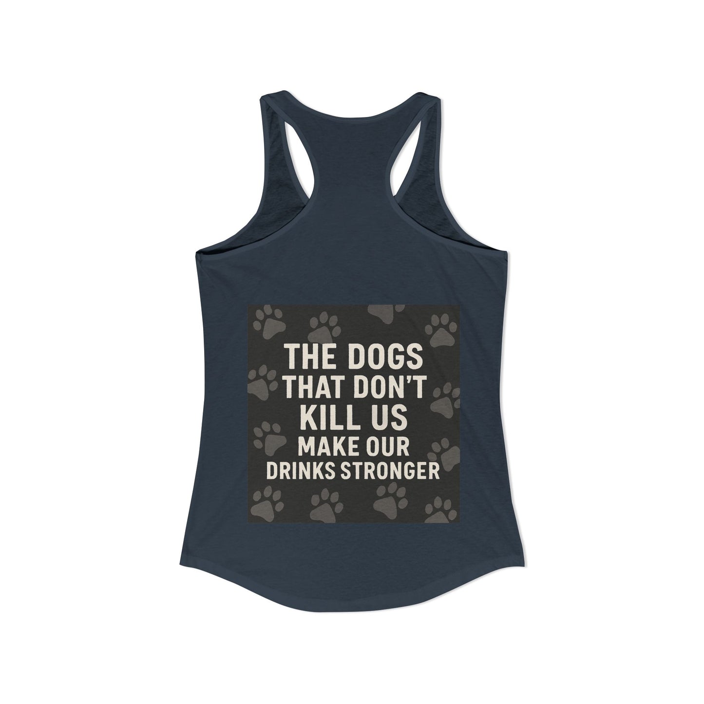 Drinks Stronger Women's Racerback Tank