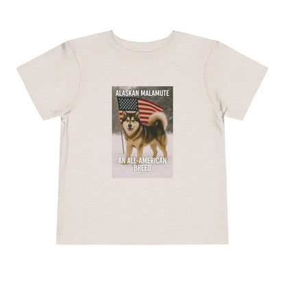 All-American Breed Toddler Unisex Short Sleeve Crewneck Tee