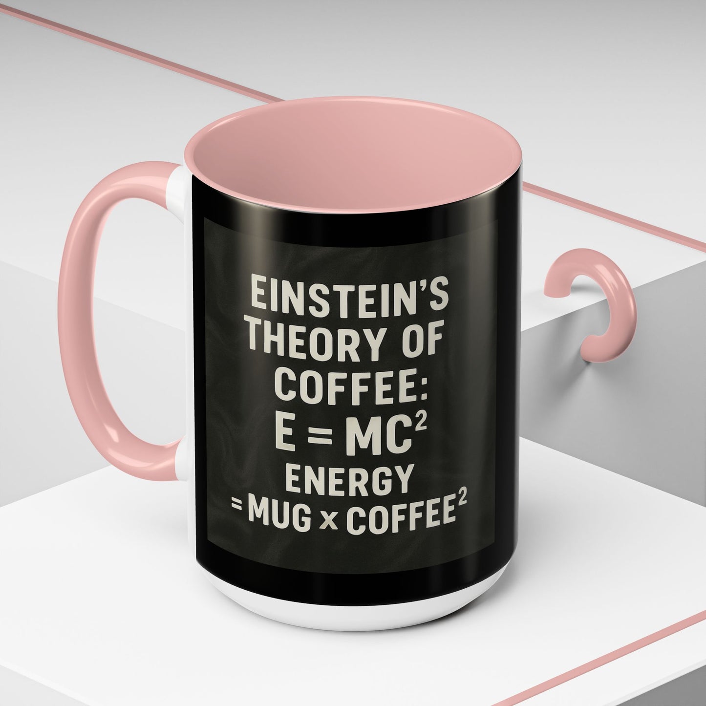 Einstein's Theory Of Coffee 2-Tone Coffee Mug