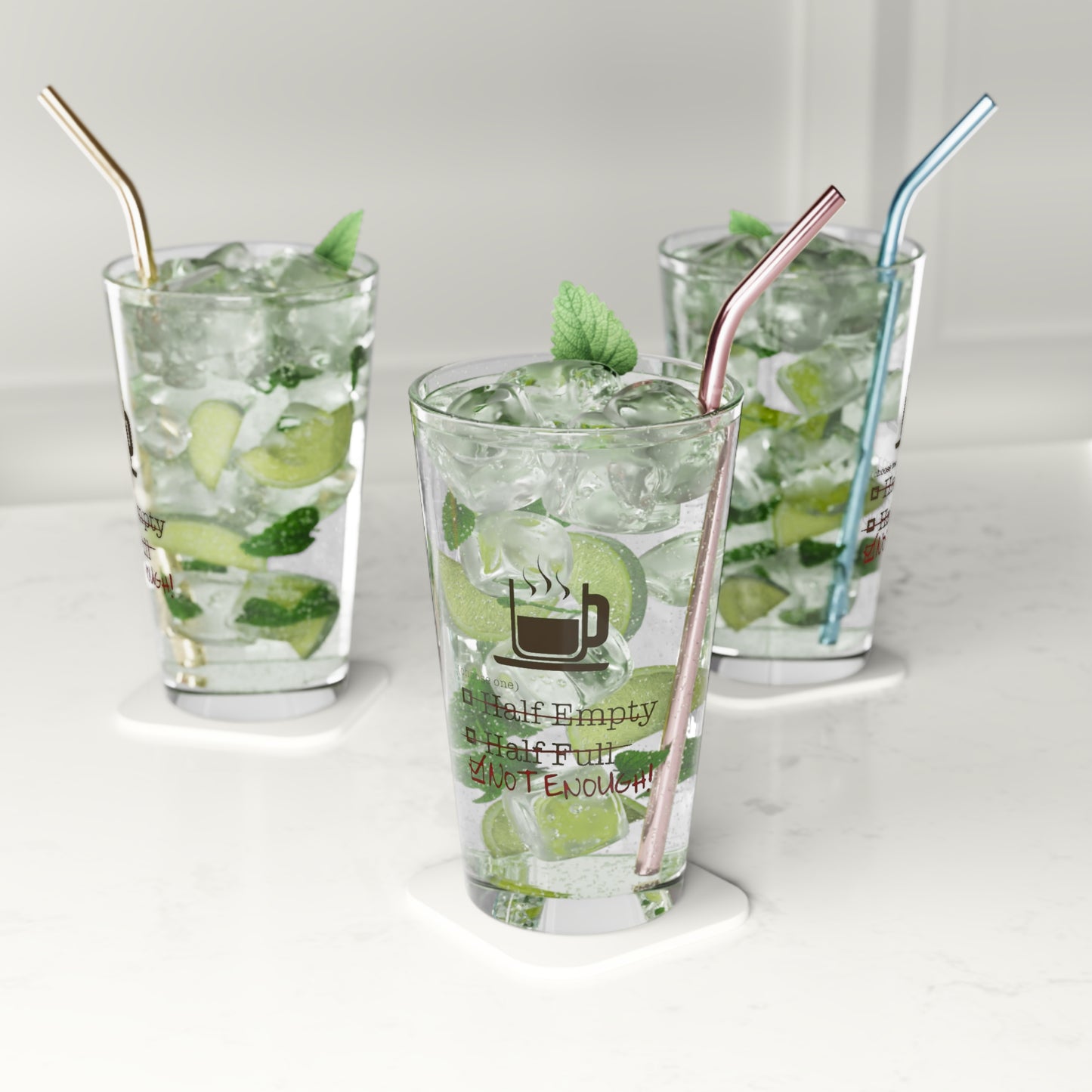 Not Enough Drinking Glass