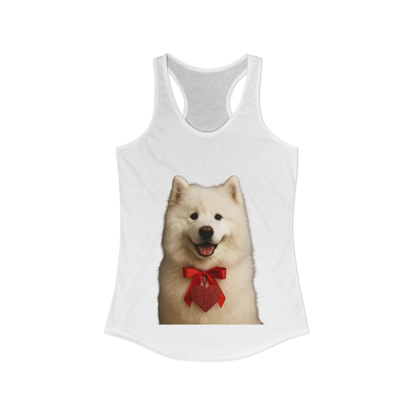 Cupid's Companion Samoyed Women's Racerback Tank