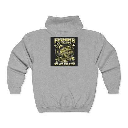 Problem Solving Unisex Full Zip Hoodie