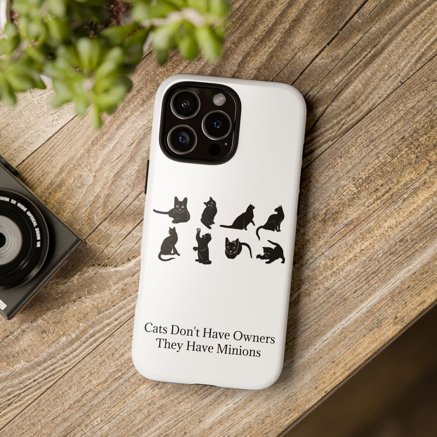 Cat Minions iPhone Case