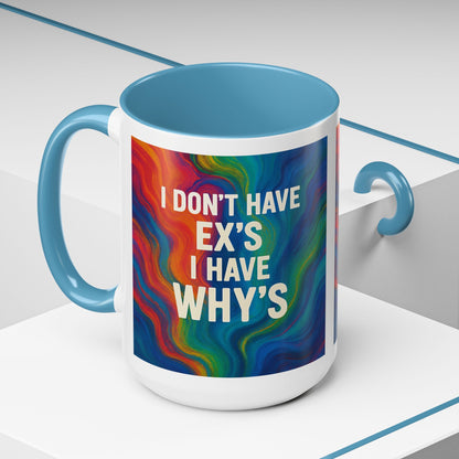 X's And Y's 2-Tone Coffee Mug