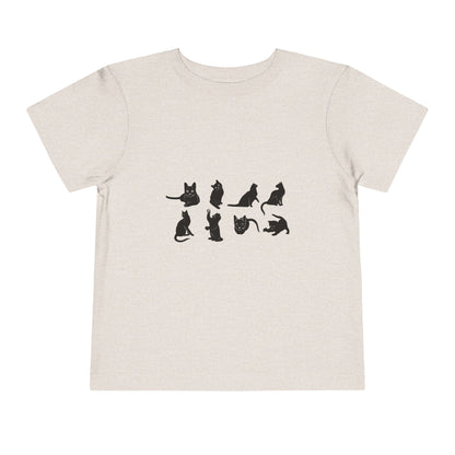 Cats Toddler Unisex Short Sleeve Crewneck Tee