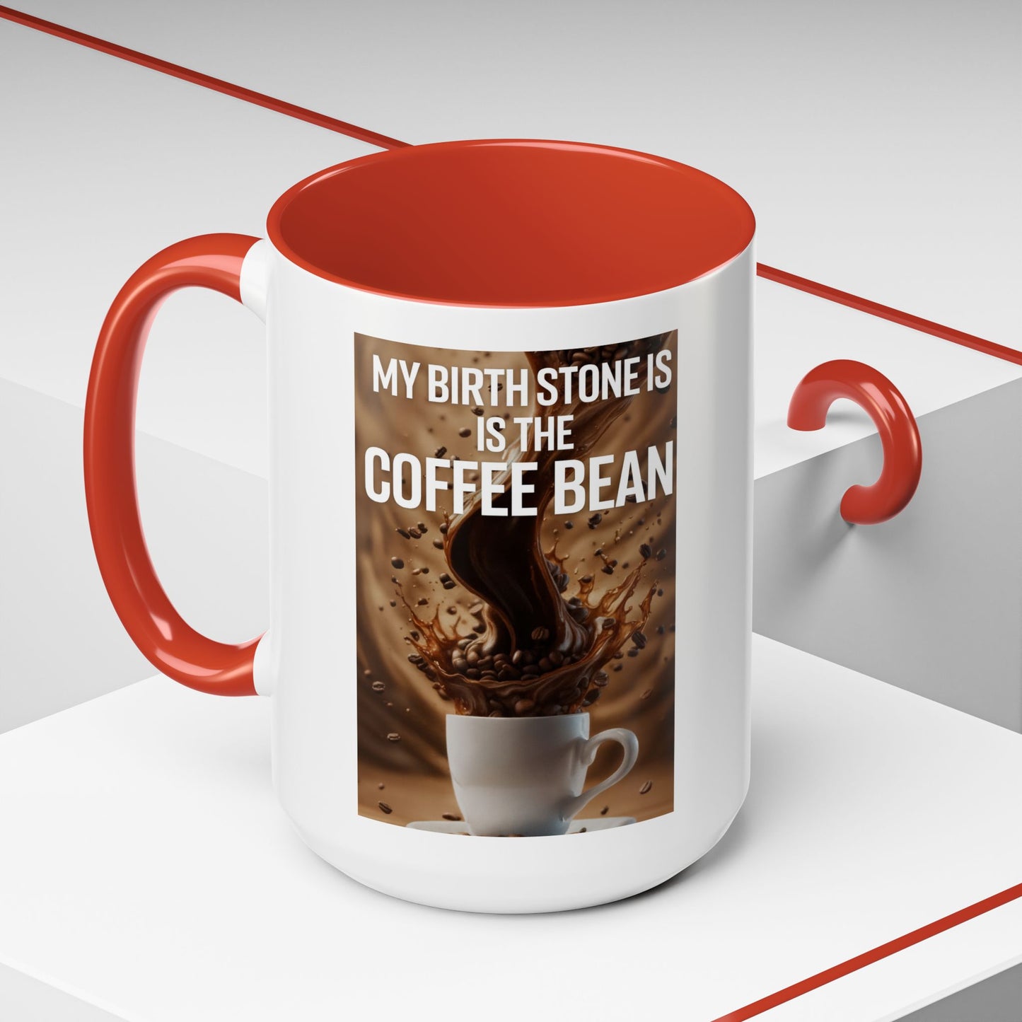 Birth Stone 2-Tone Coffee Mug