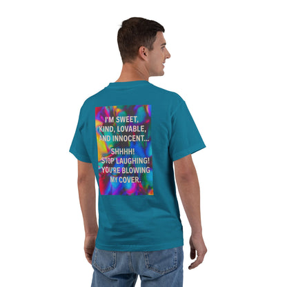 Blowing My Cover Men's Short-Sleeve Crewneck Tee