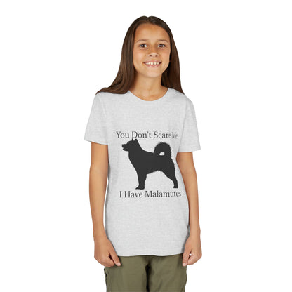You Don't Scare Me Youth Unisex Short Sleeve Crewneck Tee