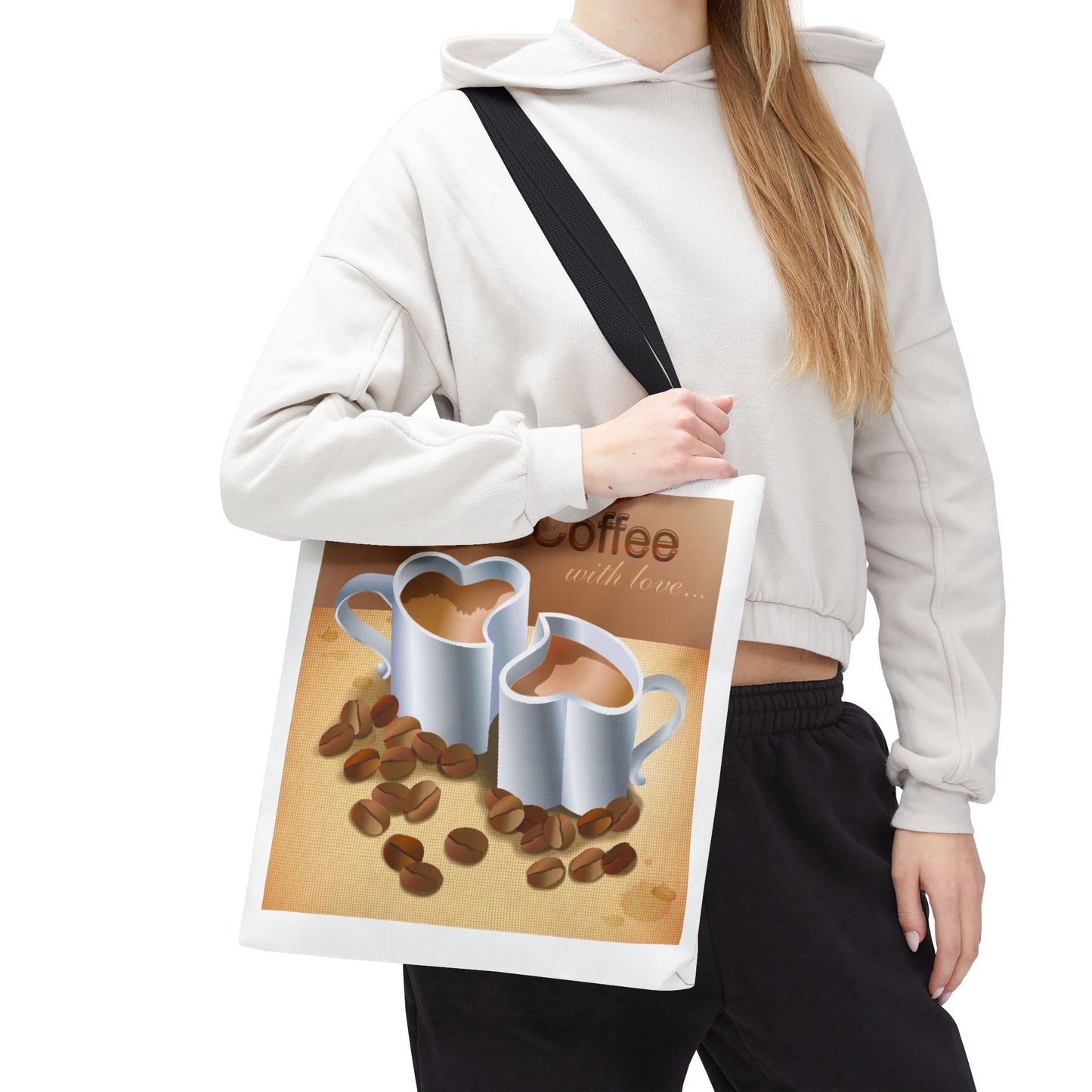 Coffee With Love Tote Bag