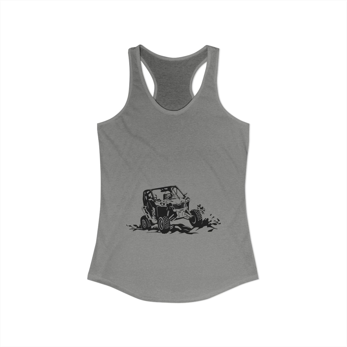 Slingin' Mud Side By Side Women's Racerback Tank