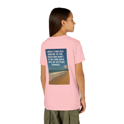 Time Out Youth Unisex Short Sleeve Crewneck Tee