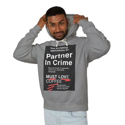 Partner In Crime Unisex Lightweight Hoodie