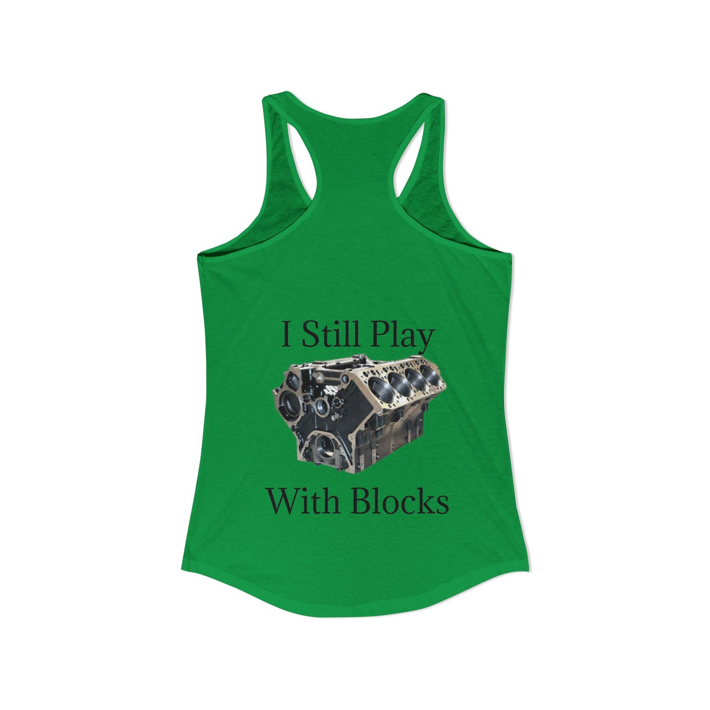 Play With Blocks Women's Racerback Tank