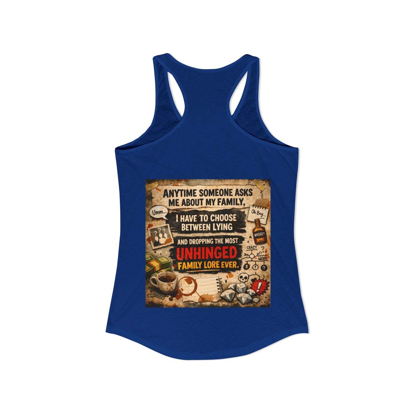 Unhinged Family Women's Racerback Tank