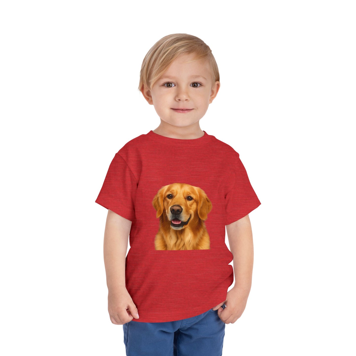 Golden Head Toddler Unisex Short Sleeve Crewneck Tee
