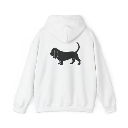 Basset Silhouette Unisex Hoodie