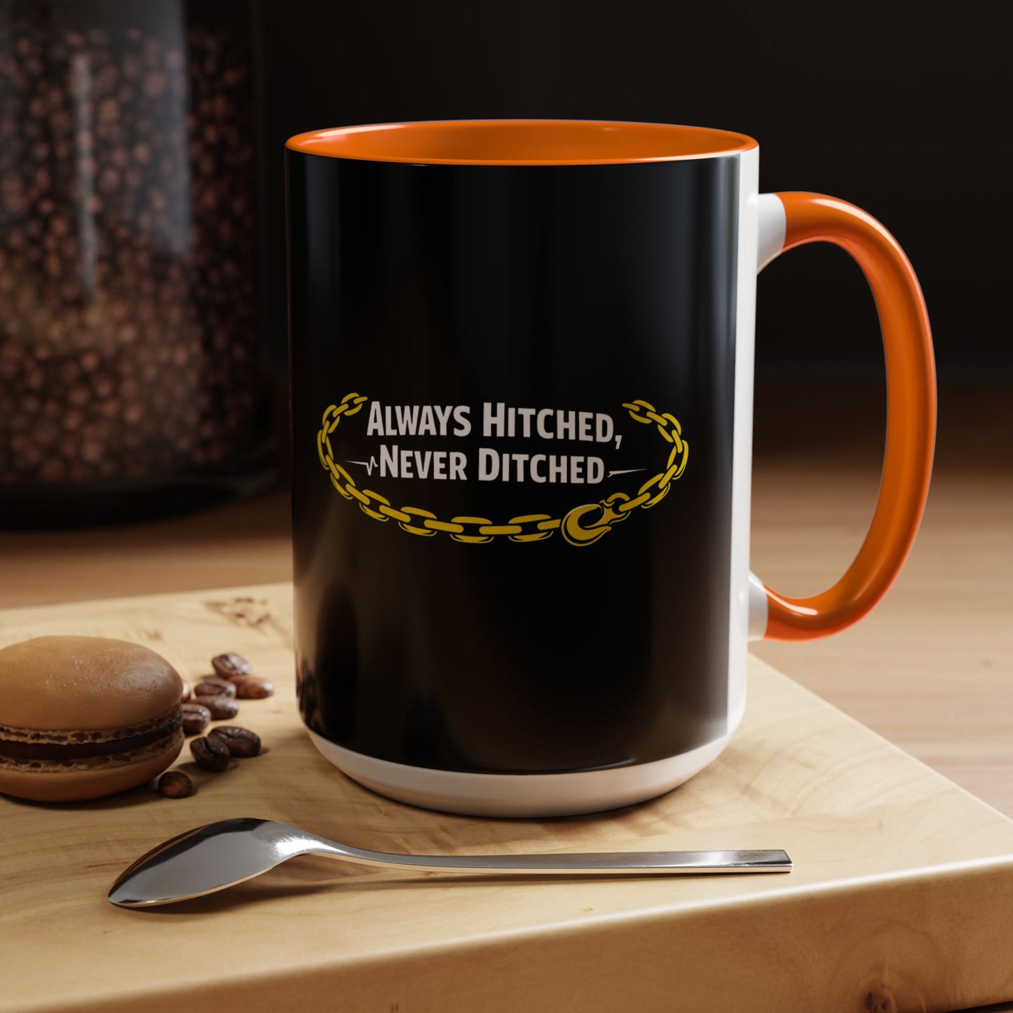 Always Hitched 2-Tone Coffee Mug