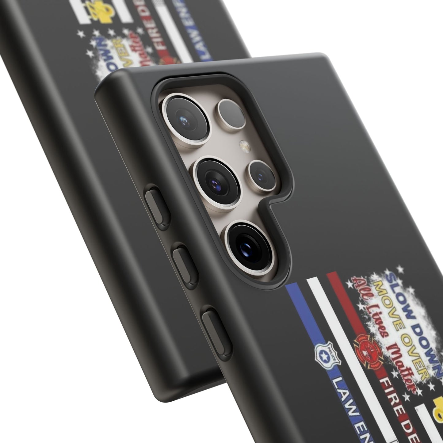 Slow Down Move Over Flag Samsung Case