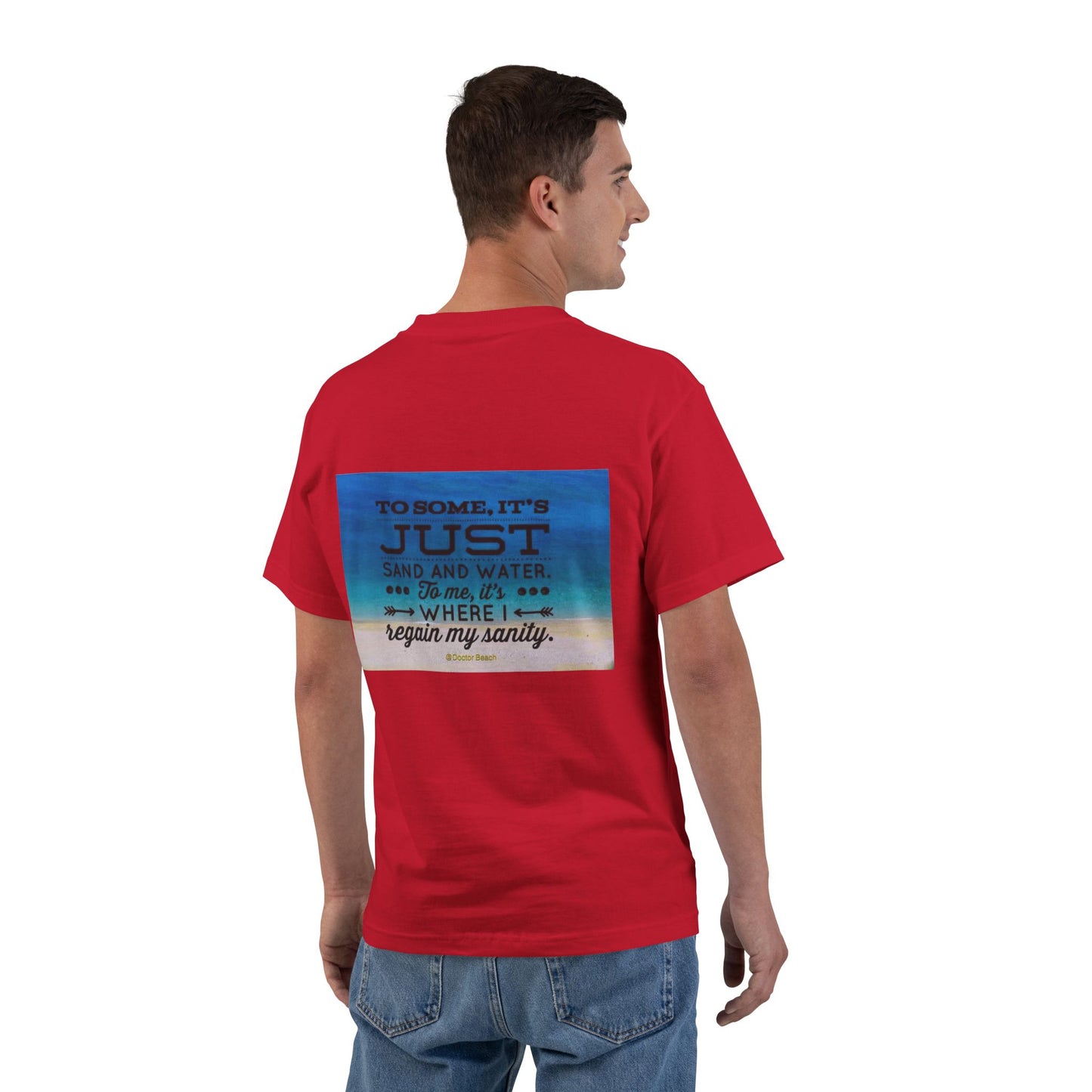 Dr. Beach Men's Short-Sleeve Crewneck Tee