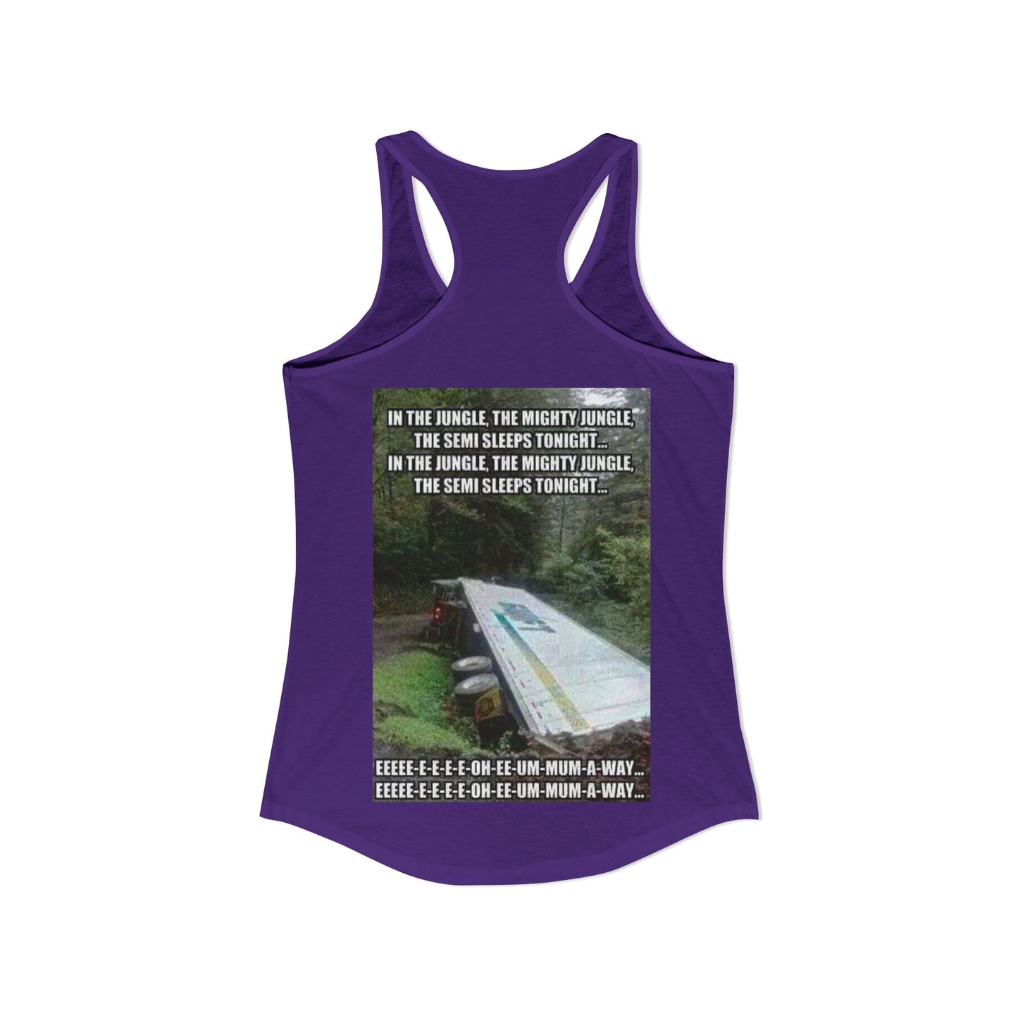 Semi Sleeps Women's Racerback Tank