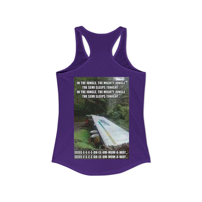 Semi Sleeps Women's Racerback Tank