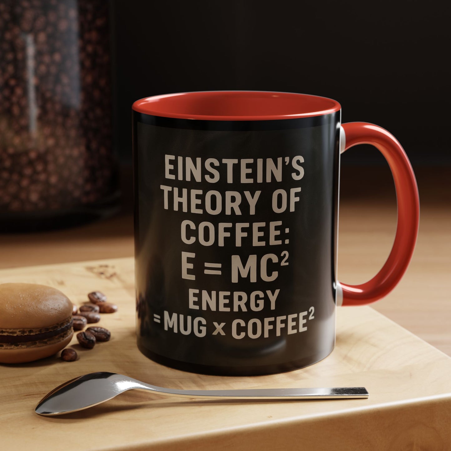Einstein's Theory Of Coffee 2-Tone Coffee Mug