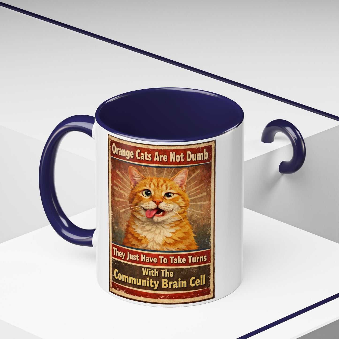 Community Brain Cell 2-Tone Coffee Mug