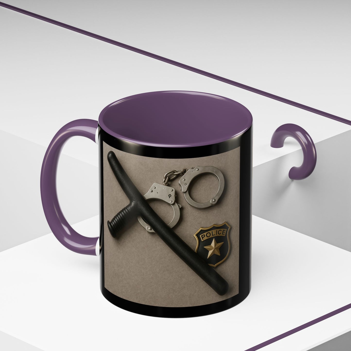 Law Enforcement Appreciation 2-Tone Coffee Mug