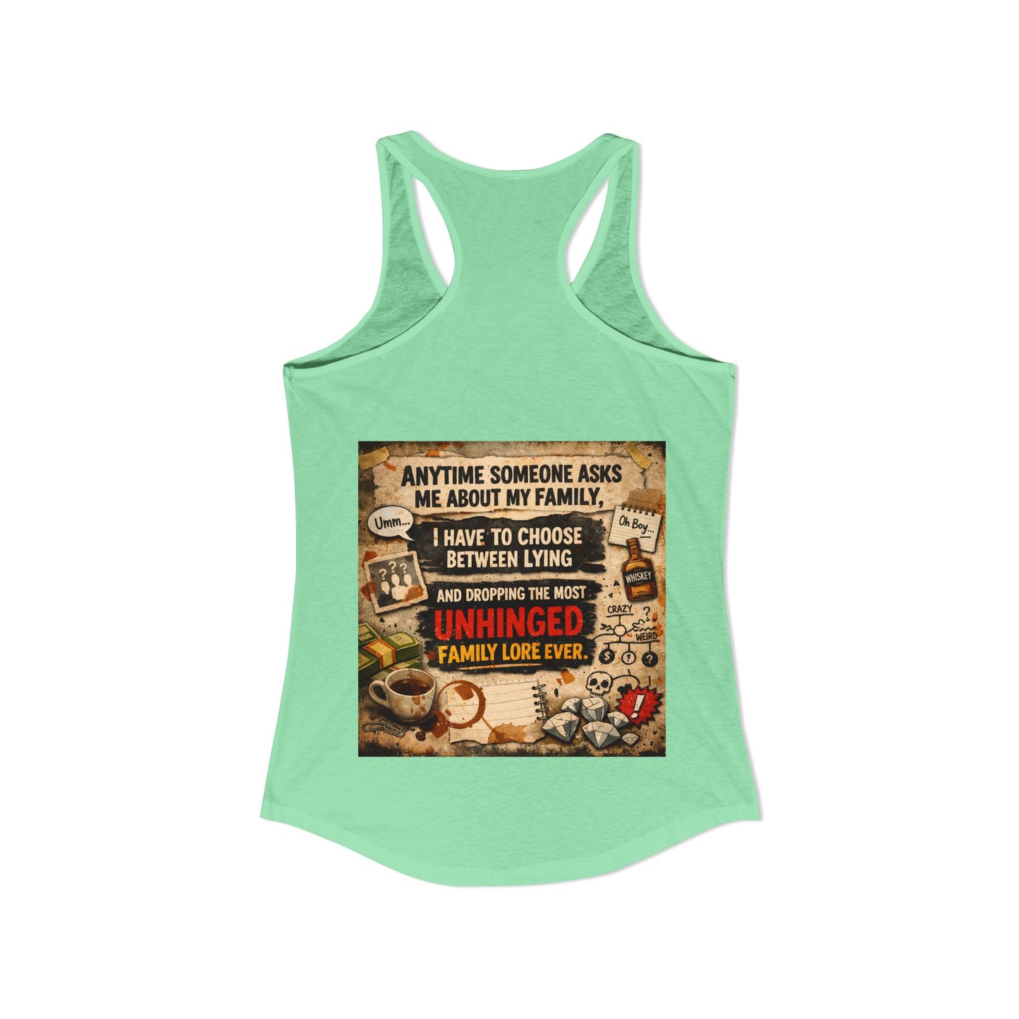 Unhinged Family Women's Racerback Tank