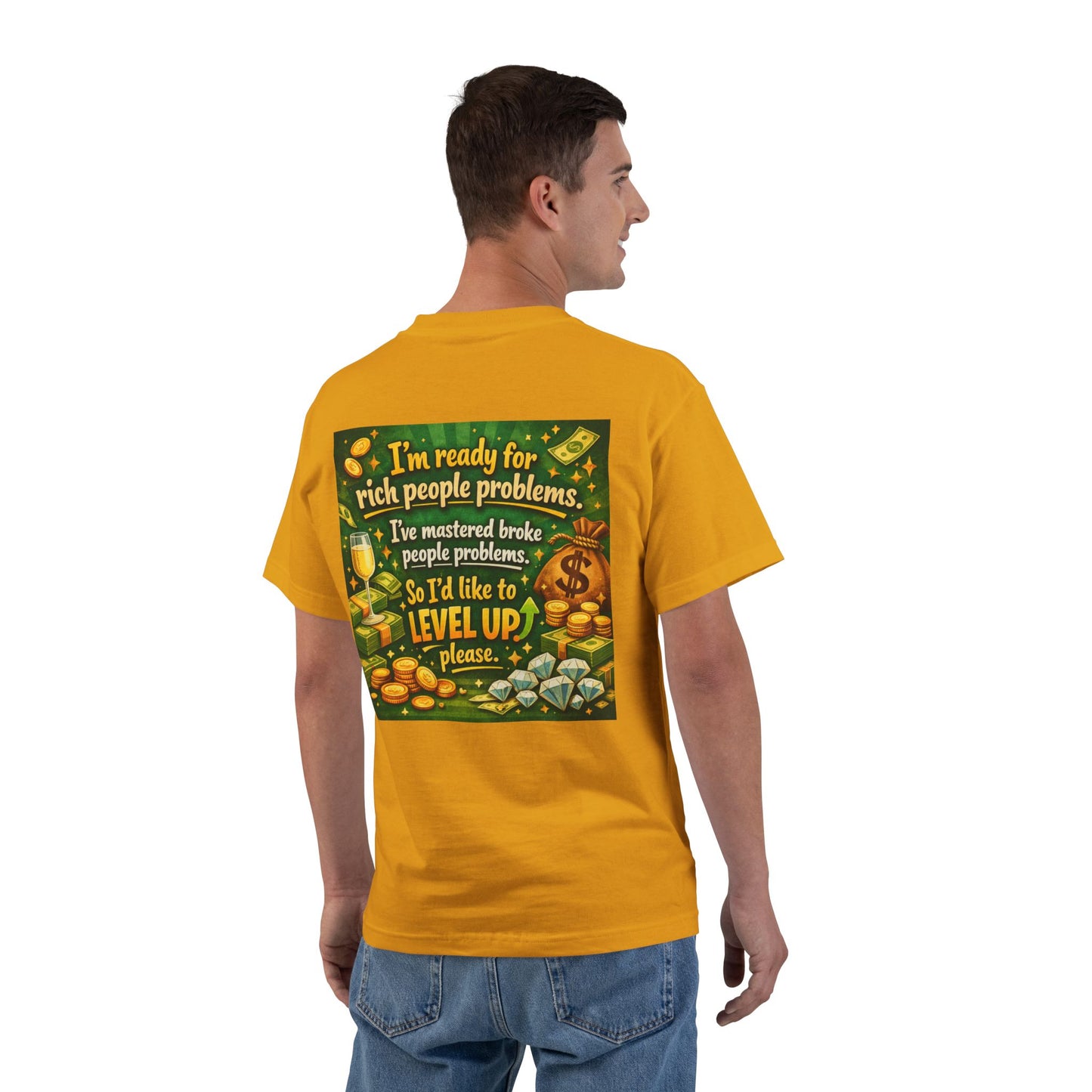 Level Up Men's Short-Sleeve Crewneck Tee