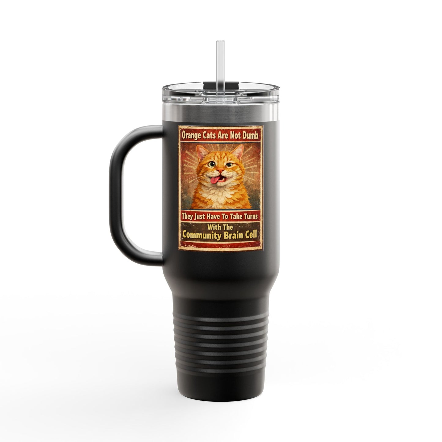 Community Brain Cell Insulated Travel Mug