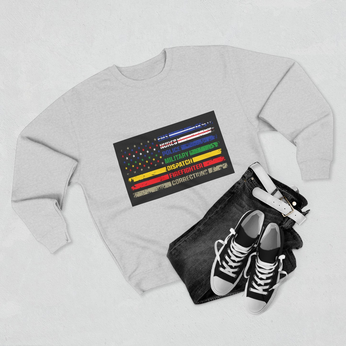First Responder Unisex Crewneck Sweatshirt