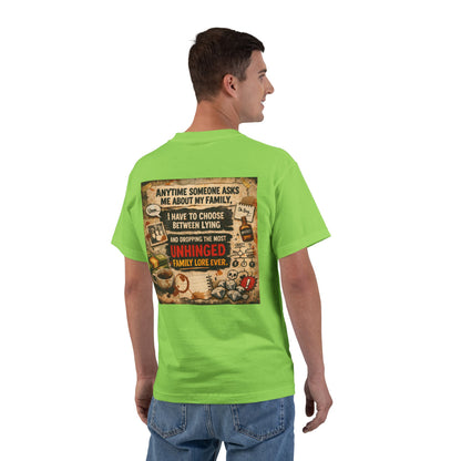 Unhinged Family Men's Short-Sleeve Crewneck Tee