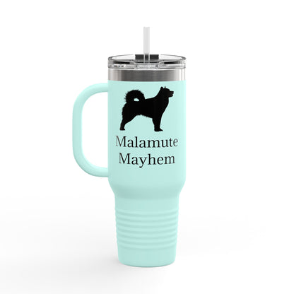 Malamute Mayhem Insulated Travel Mug