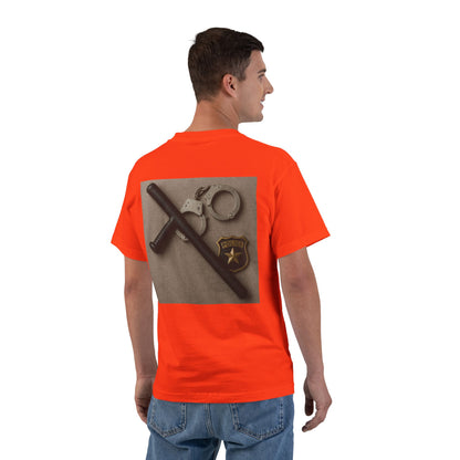 Law Enforcement Appreciation Men's Short-Sleeve Crewneck Tee