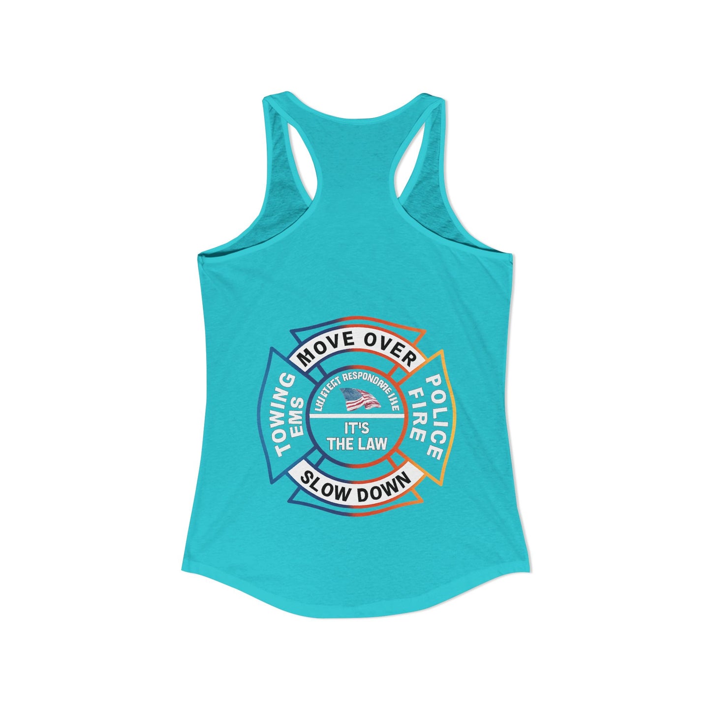 Let First Responders Live Women's Racerback Tank