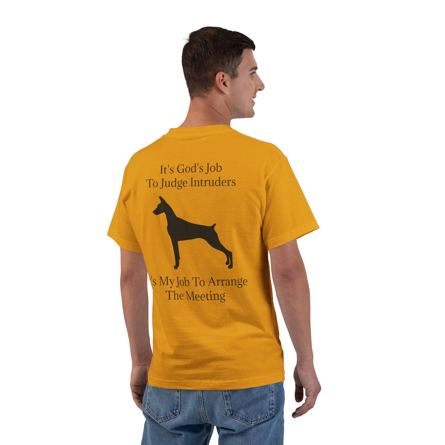 Arrange The Meeting Men's Short-Sleeve Crewneck Tee