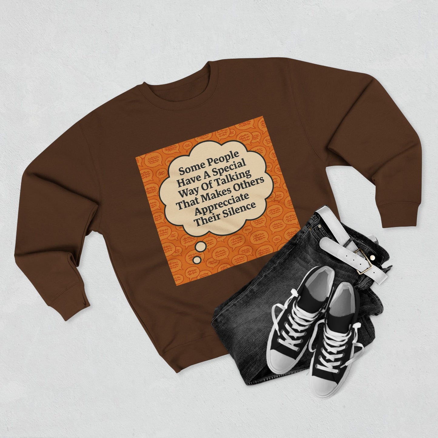 Special Way Of Talking Unisex Crewneck Sweatshirt
